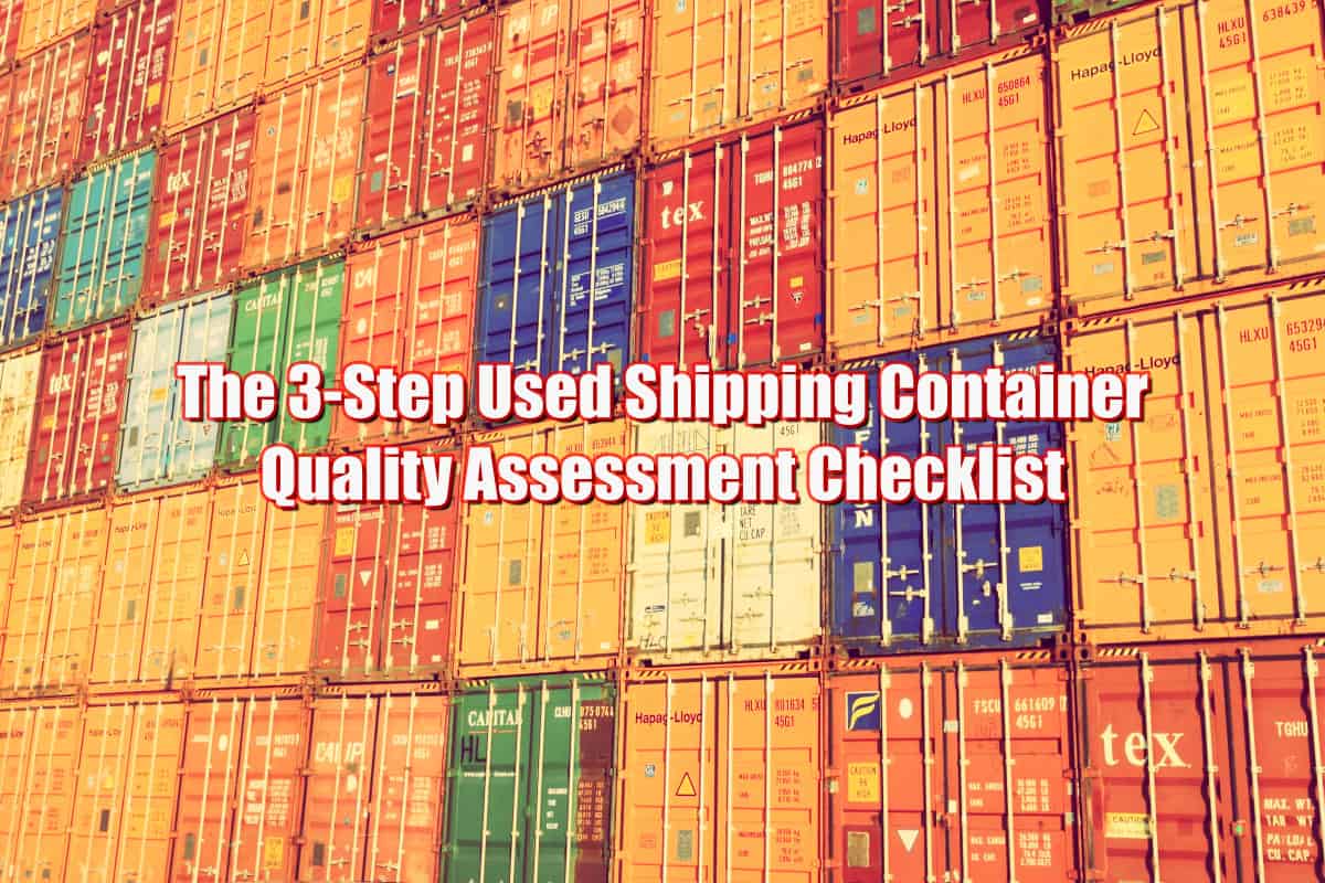 7 Point Container Checklist
